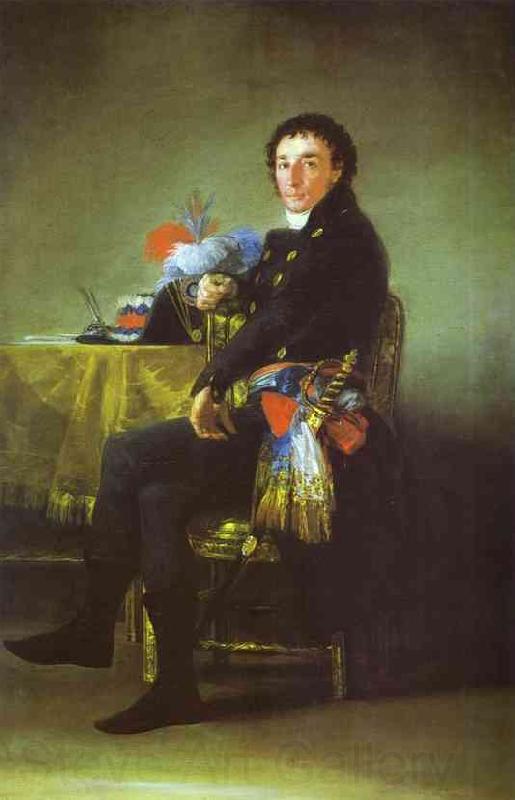 Francisco Jose de Goya Ferdinand Guillemardet French Ambassador in Spain. Norge oil painting art